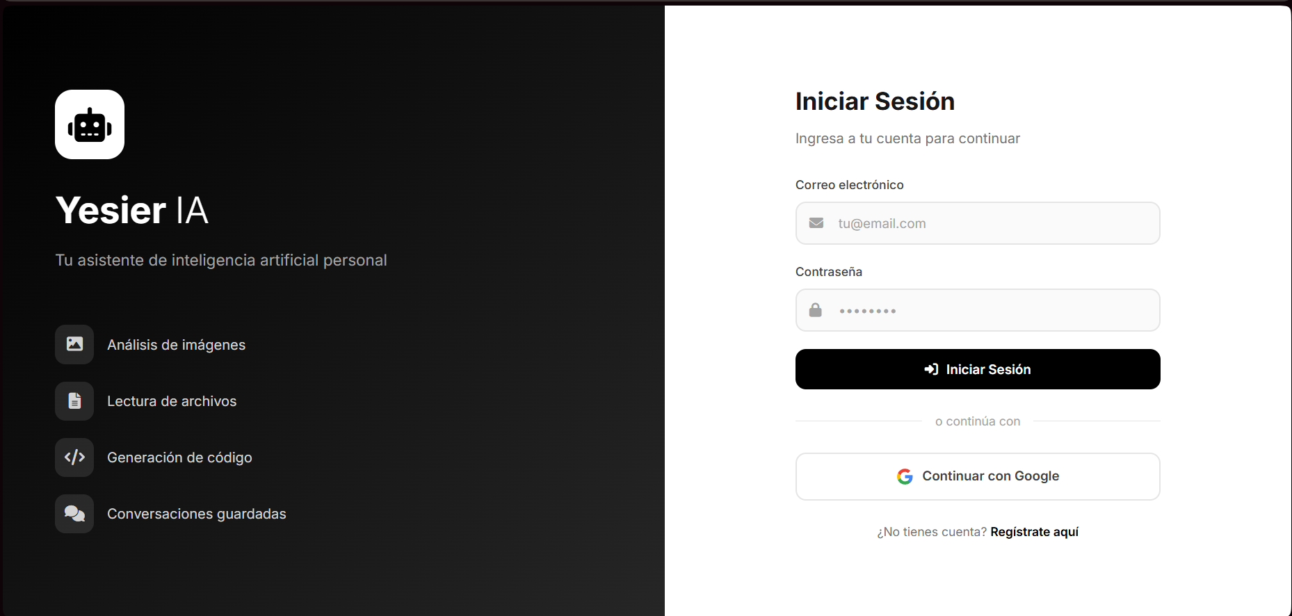 YesierIA - Agente Personal